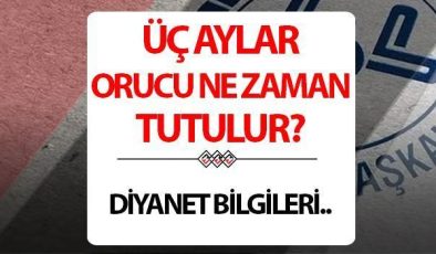 Üç aylar orucu ne zaman, kaç gün tutulur? Üç aylar orucuna nasıl niyet edilir? Diyanet açıklaması ile üç aylarda oruç tutmanın hükmü!