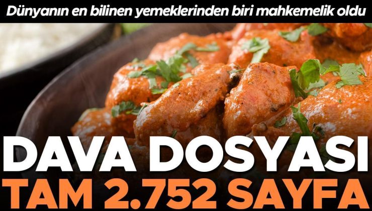 Dünyanın en bilinen yemeklerinden biri mahkemelik oldu… Dava dosyası tam 2.752 sayfa! Bu tarif kimin?