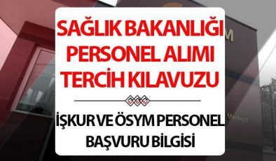 SAĞLIK BAKANLIĞI PERSONEL ALIMI 2024: 35 bin personel için ÖSYM kılavuzu ve İŞKUR kurası bugün mü yayımlanacak?