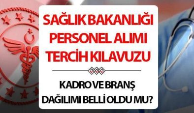 SAĞLIK BAKANLIĞI PERSONEL ALIMI 2024 BAŞVURUSU (KADRO DAĞILIMI ÖSYM KILAVUZU 2024) | Sağlık Bakanlığı 36 bin personel alımı başvuruları ne zaman, ÖSYM tercih kılavuzu yayınlandı mı?