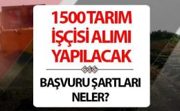 Tarım ve Orman Bakanlığı işçi alımı kura sonuçları ne zaman açıklanacak? | İŞKUR 1.500 tarım işçisi alımı başvuru şartları neler? İşte işçi alımı kura çekim tarihi!