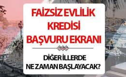Evlilik kredisi başvuru ekranı 2024 (aile.gov.tr) | Faizsiz evlilik kredisi şartları neler, yaş sınırı var mı? 150 bin TL evlilik kredisi diğer illere ne zaman verilecek, nasıl alınır?  Bakan Göktaş açıkladı!