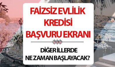 Evlilik kredisi başvuru ekranı 2024 (aile.gov.tr) | Faizsiz evlilik kredisi şartları neler, yaş sınırı var mı? 150 bin TL evlilik kredisi diğer illere ne zaman verilecek, nasıl alınır?  Bakan Göktaş açıkladı!
