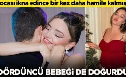 Kocası ikna edince hamile kalmıştı.. Yeni bebeği de doğurdu