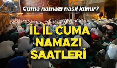CUMA NAMAZI SAATİ İstanbul Ankara İzmir (3 Mayıs 2024) | Cuma namazı saat kaçta kılınacak? Cuma namazı kaç rekat nasıl kılınır? Diyanet duyurdu: İşte il il cuma namazı vakitleri