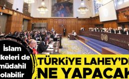 İslam ülkeleri de müdahil olabilir: Türkiye Lahey’de ne yapacak