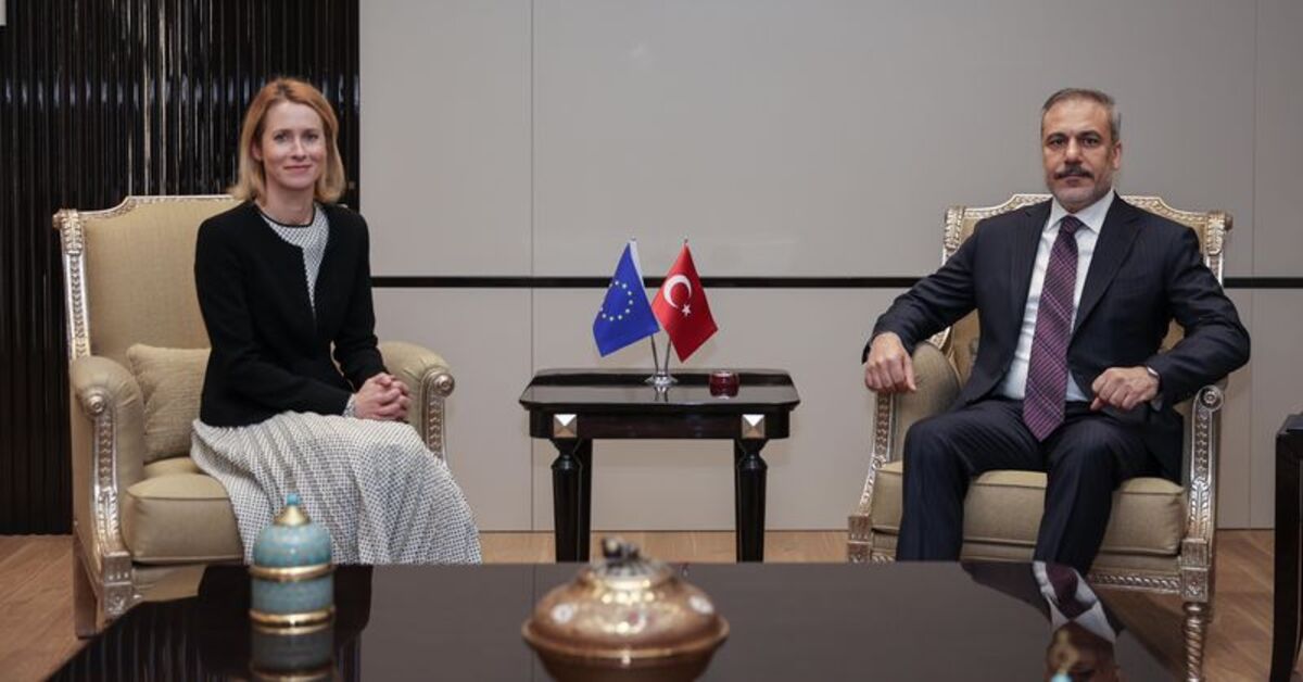 Dışişleri Bakanı Fidan, AB Yüksek Temsilcisi Kaja Kallas ile görüştü