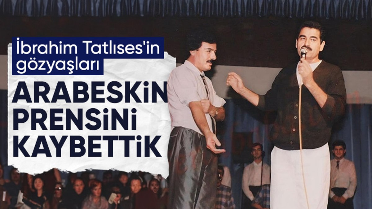 İbrahim Tatlıses, Ferdi Tayfur’u anlatırken gözyaşlarına boğuldu